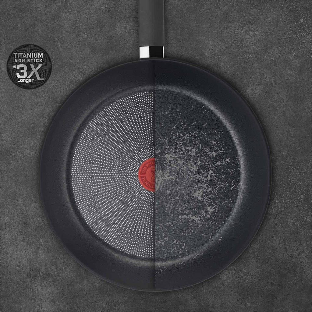 Tefal Perfect Touch Frying Pan 28 cm – Titanium 3X Non-Stick - photo 5