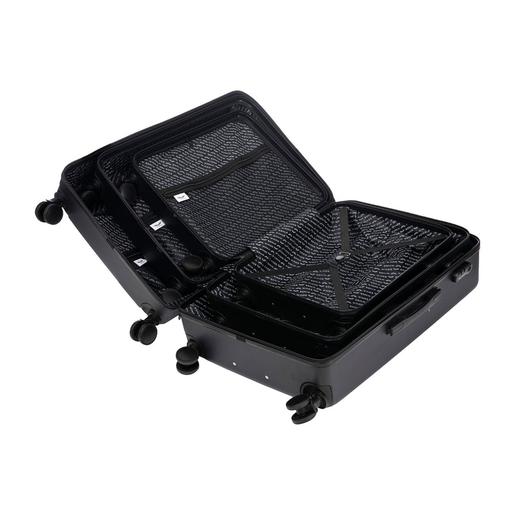 Wings Coot 3-Piece Hard Shell Suitcase Set – Black - photo 5