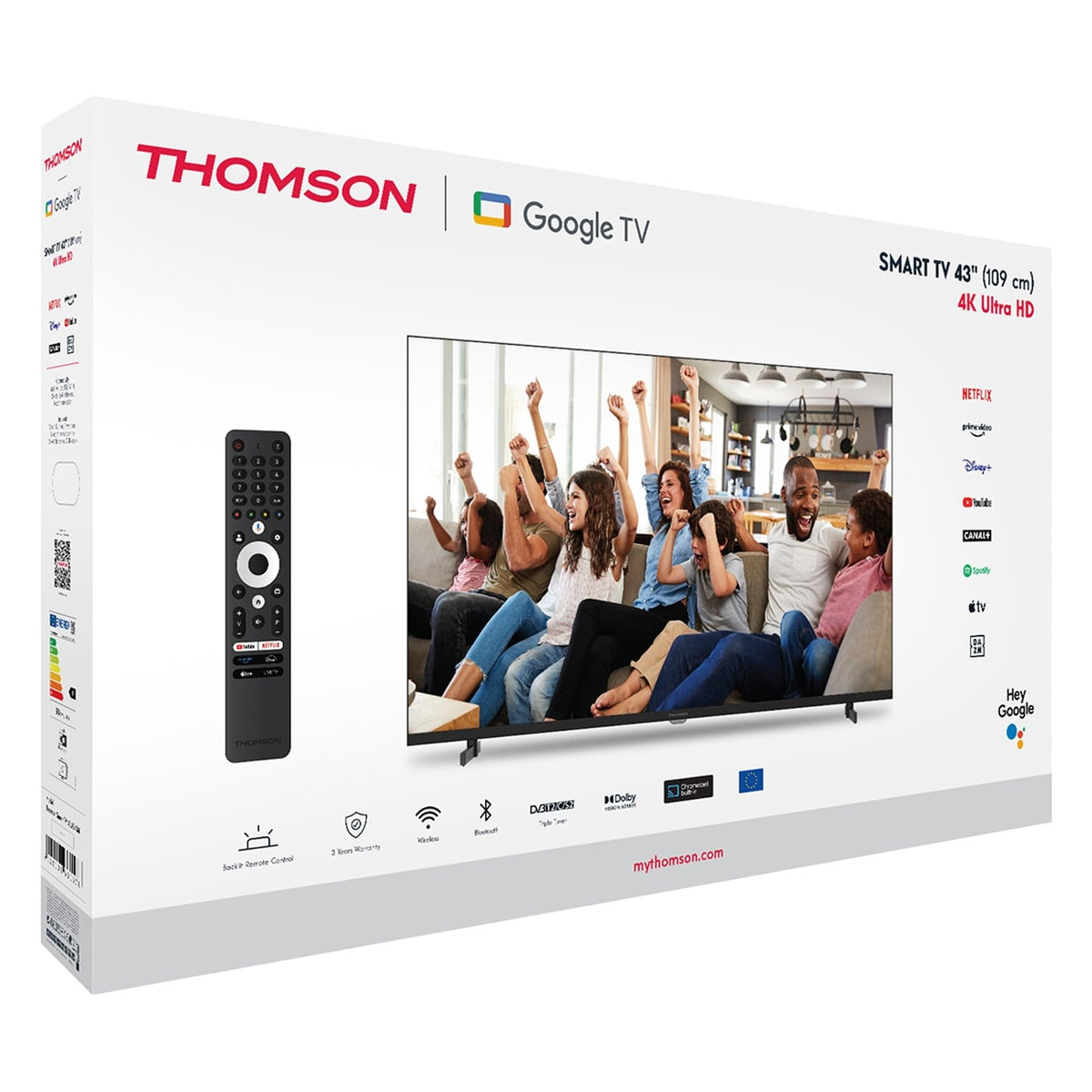 Thomson 43UG4S14 43" 4K Frameless Google TV - photo 4