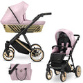 Kunert Ivento Glam Premium 2-in-1 Stroller – Eco Pink Metalic – image 1
