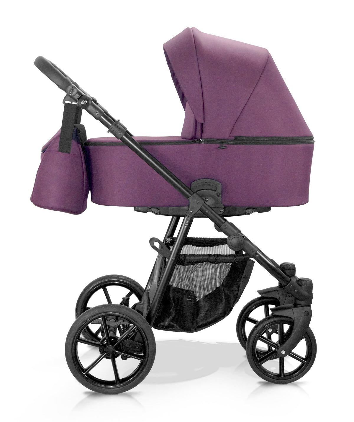 Wózek dziecięcy Milukids Risso 2w1 - RIS-16-SE (złoty stelaż)
