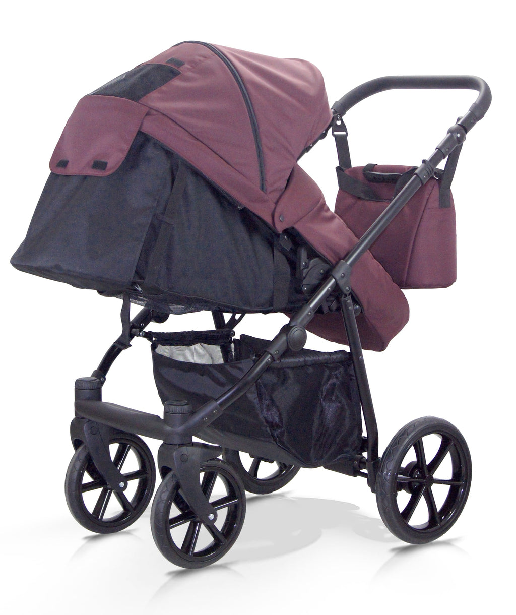 Wózek dziecięcy Milukids Risso 2w1 - RIS-10 (złoty stelaż)