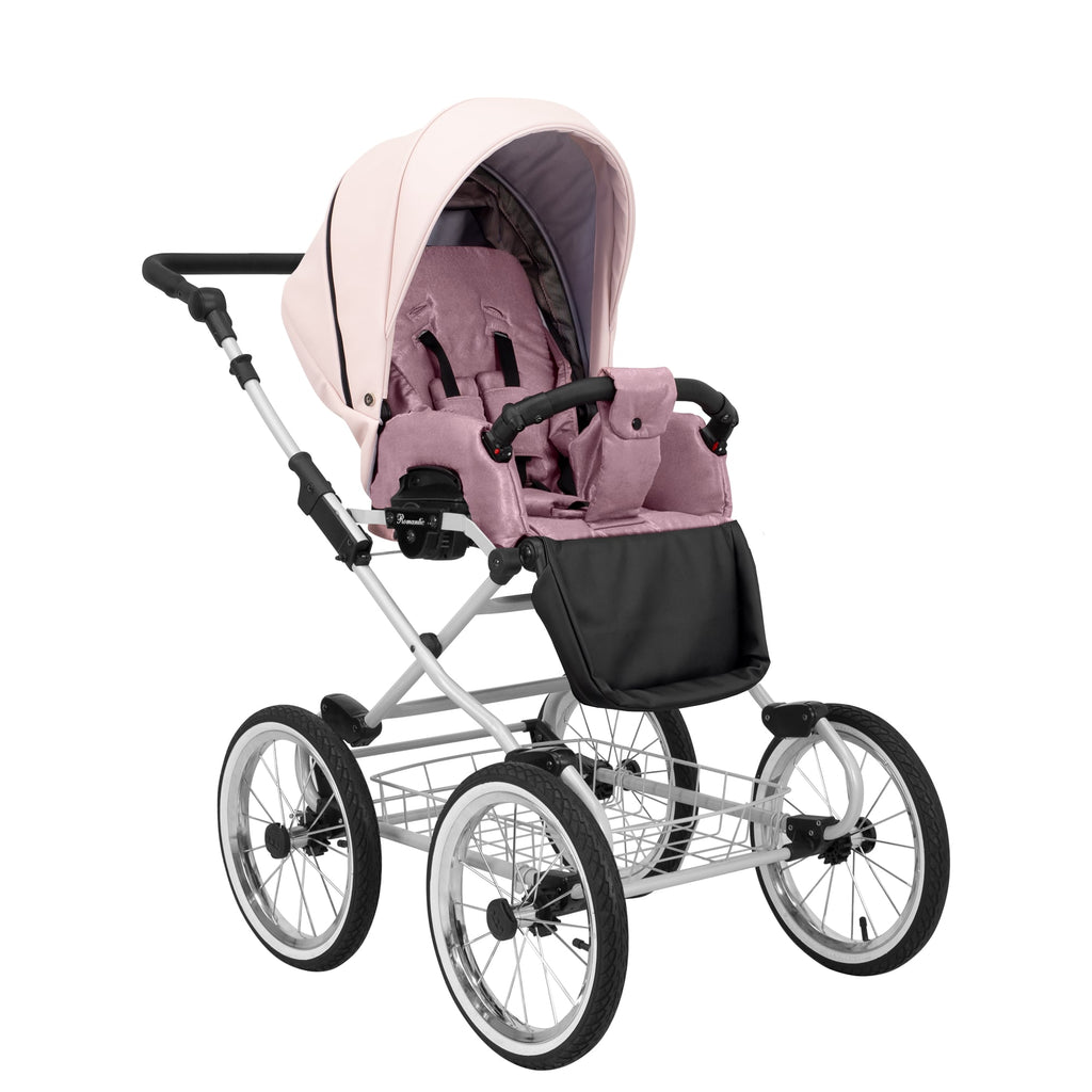 Kunert Romantic 3-in-1 Stroller – Pink Eco – image 5