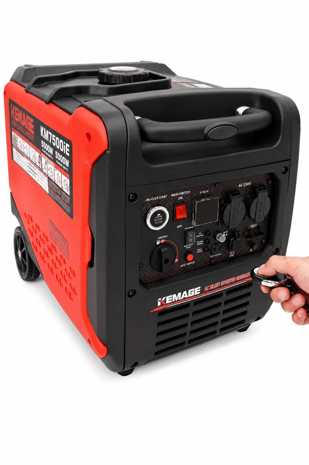 Kunert Inverter generator 5.5 kW petrol, electric start - photo 9