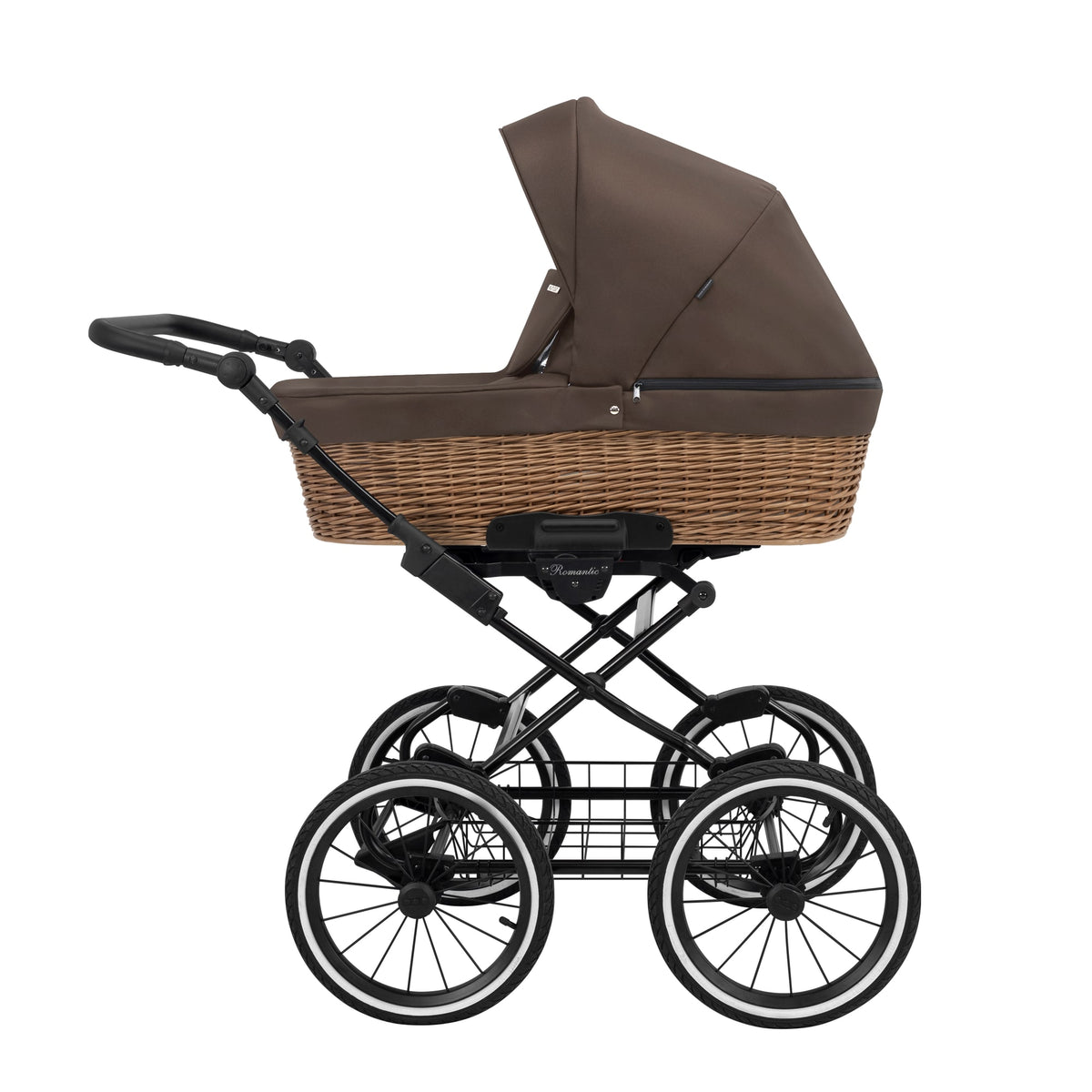 Kunert Romantic Classic 2-in-1 Stroller – ROM-17 Chocolate – image 2