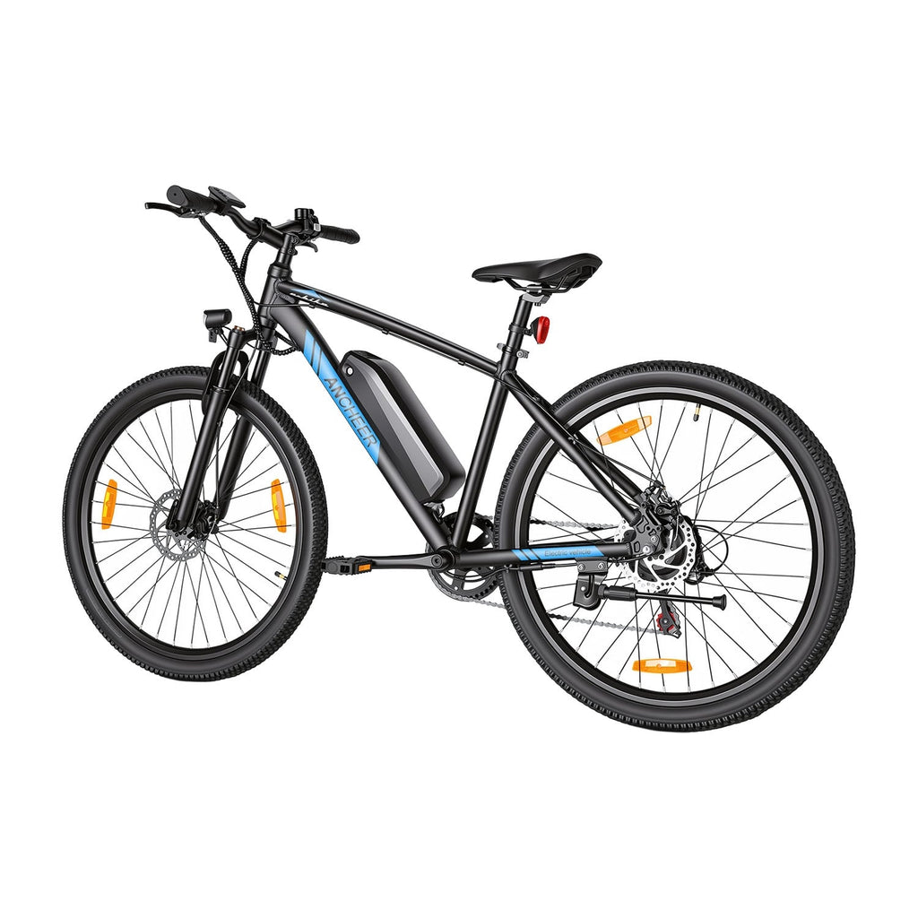 Ancheer Electric Mountain Bike 27.5" – Black / Blue - photo 14