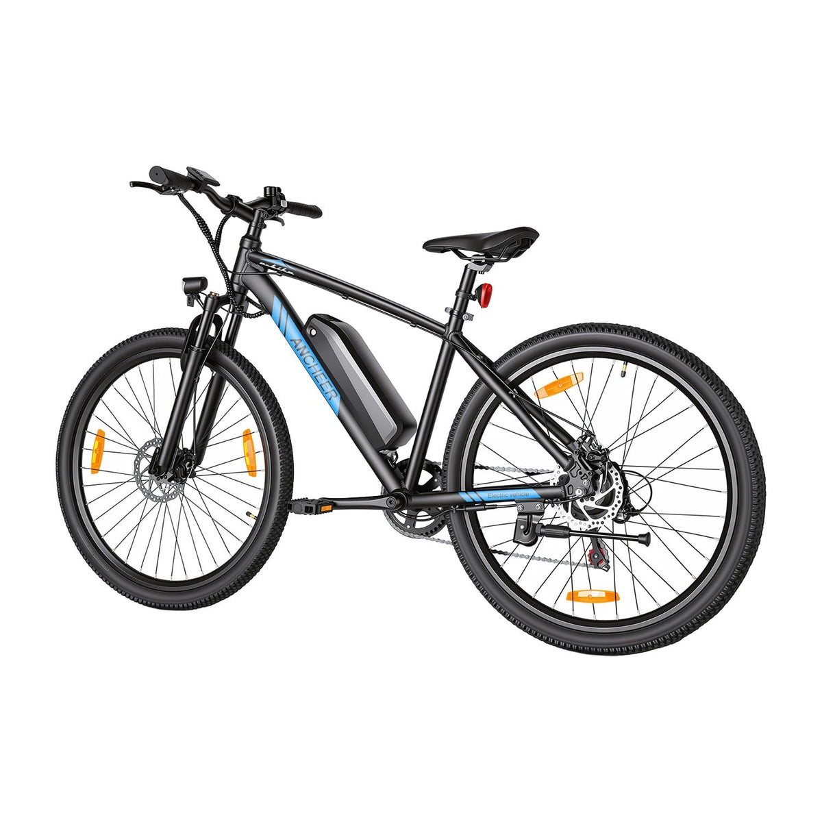 Ancheer Electric Mountain Bike 27.5" – Black / Blue - photo 14