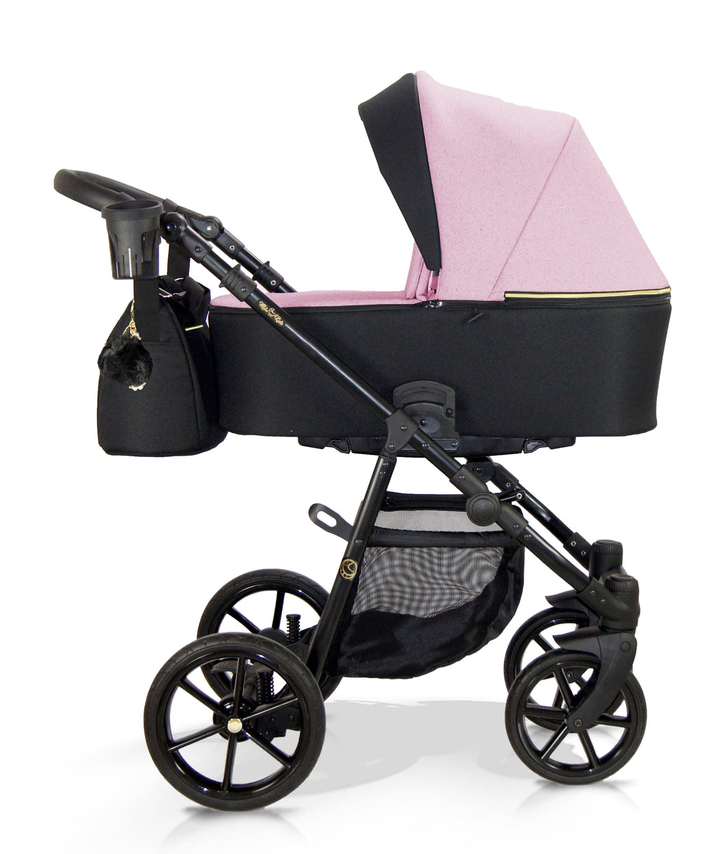 Wózek dziecięcy Milukids Risso 3w1 - RIS-10 (złoty stelaż)