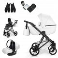MOMMO Harmony 3-in-1 Stroller – White – image 1