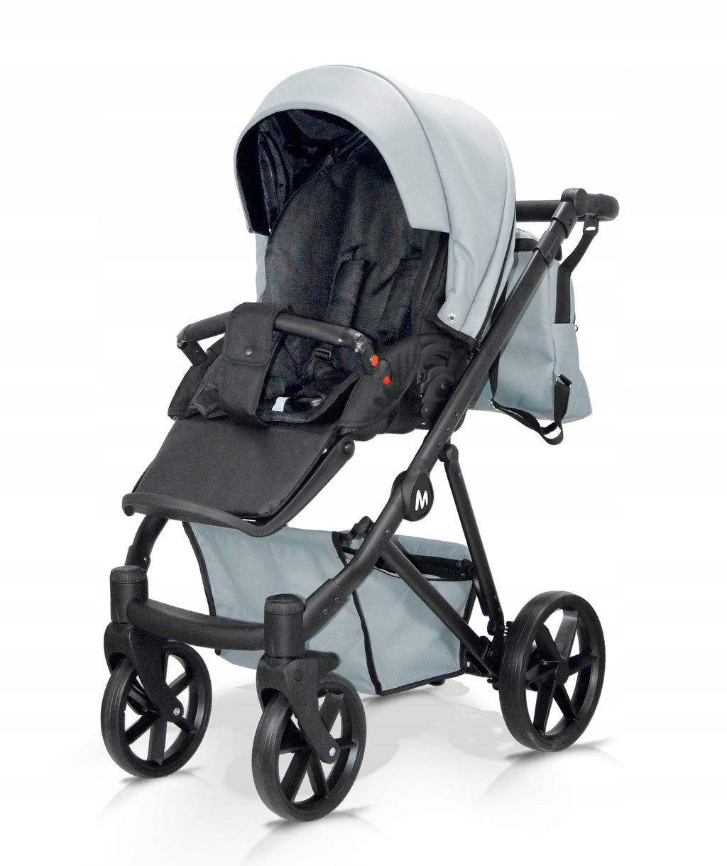 MOMMO Royal 2-in-1 Stroller – Grey – image 6