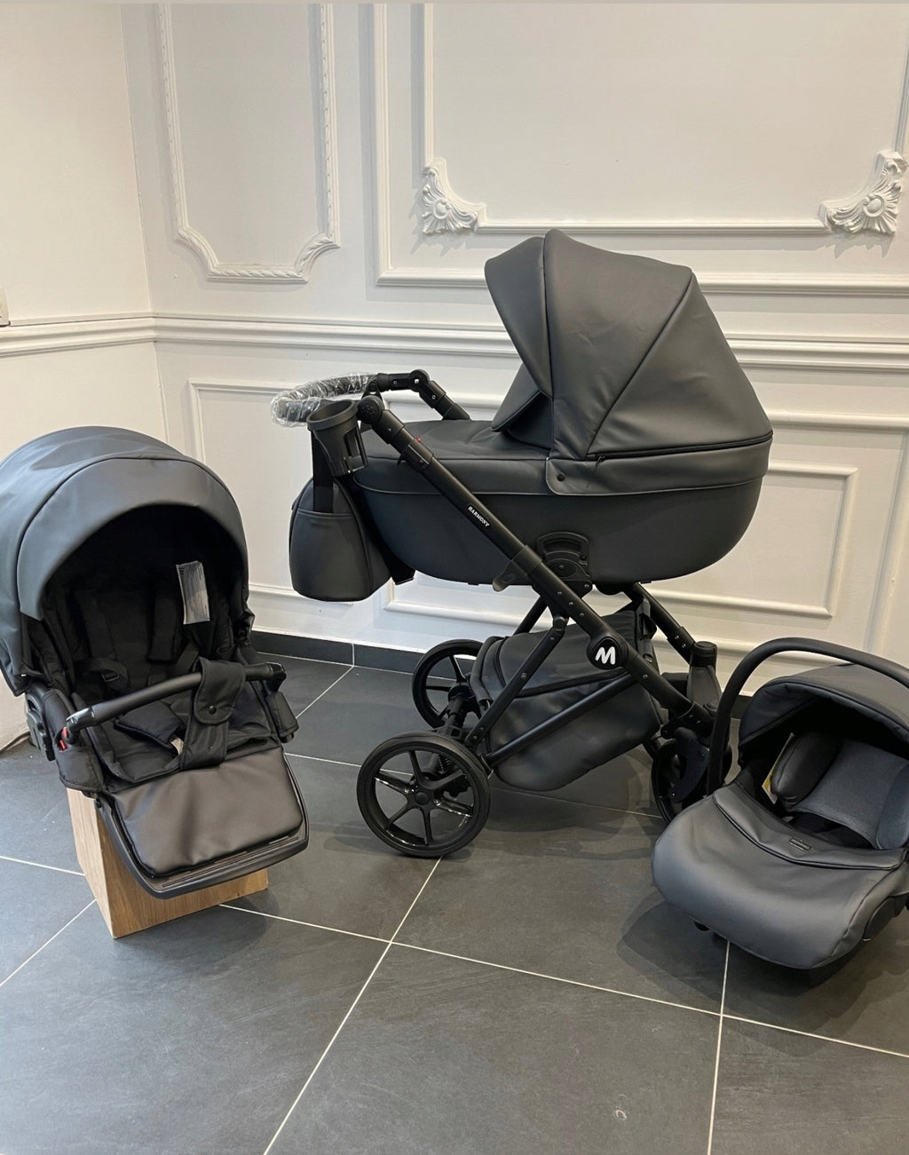 MOMMO Harmony 2-in-1 Stroller – Graphite – image 12