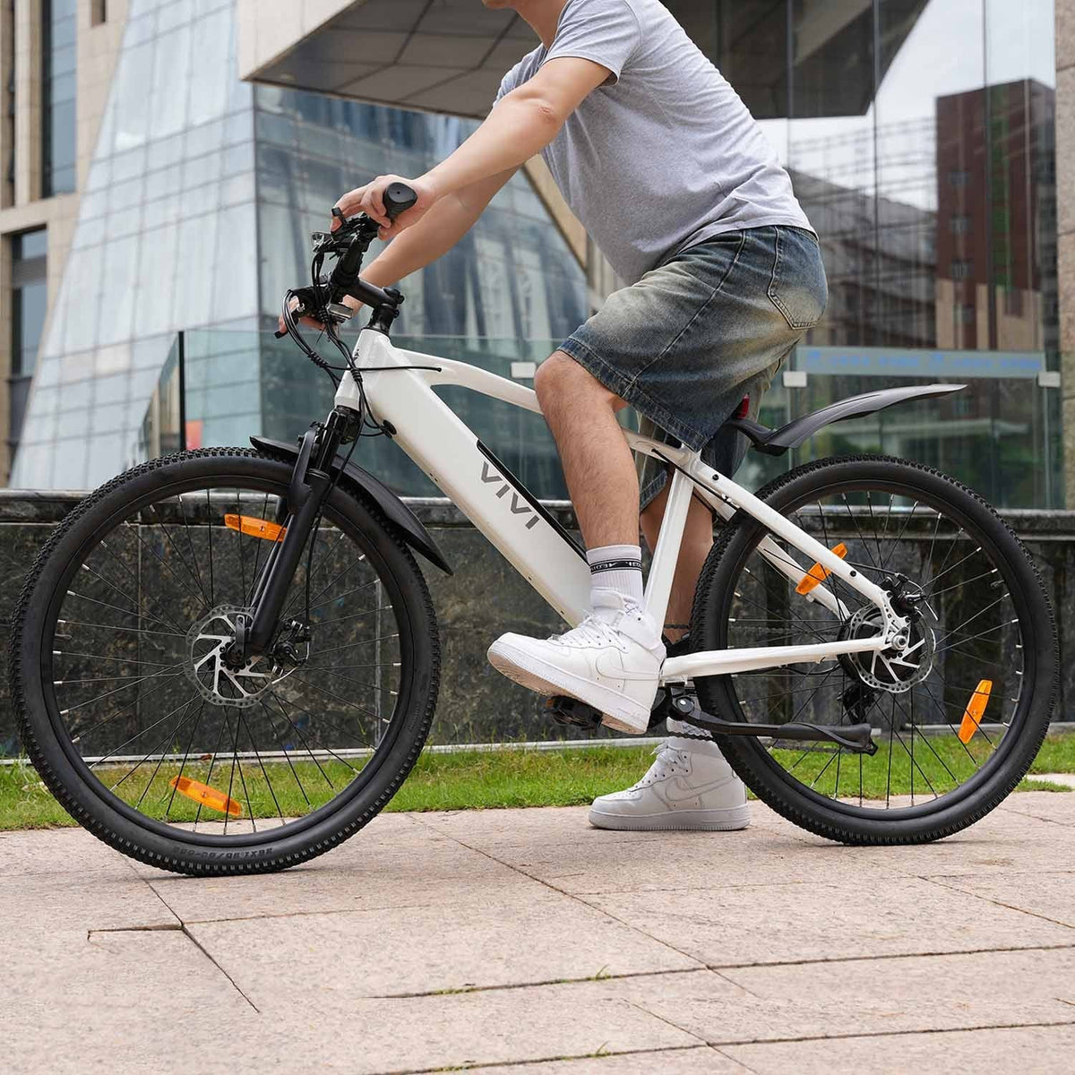 Vivi Electric Mountain Bike 26" – White - photo 15