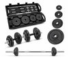 Kunert Dumbbell & barbell set ENDORFIN 50 kg with case