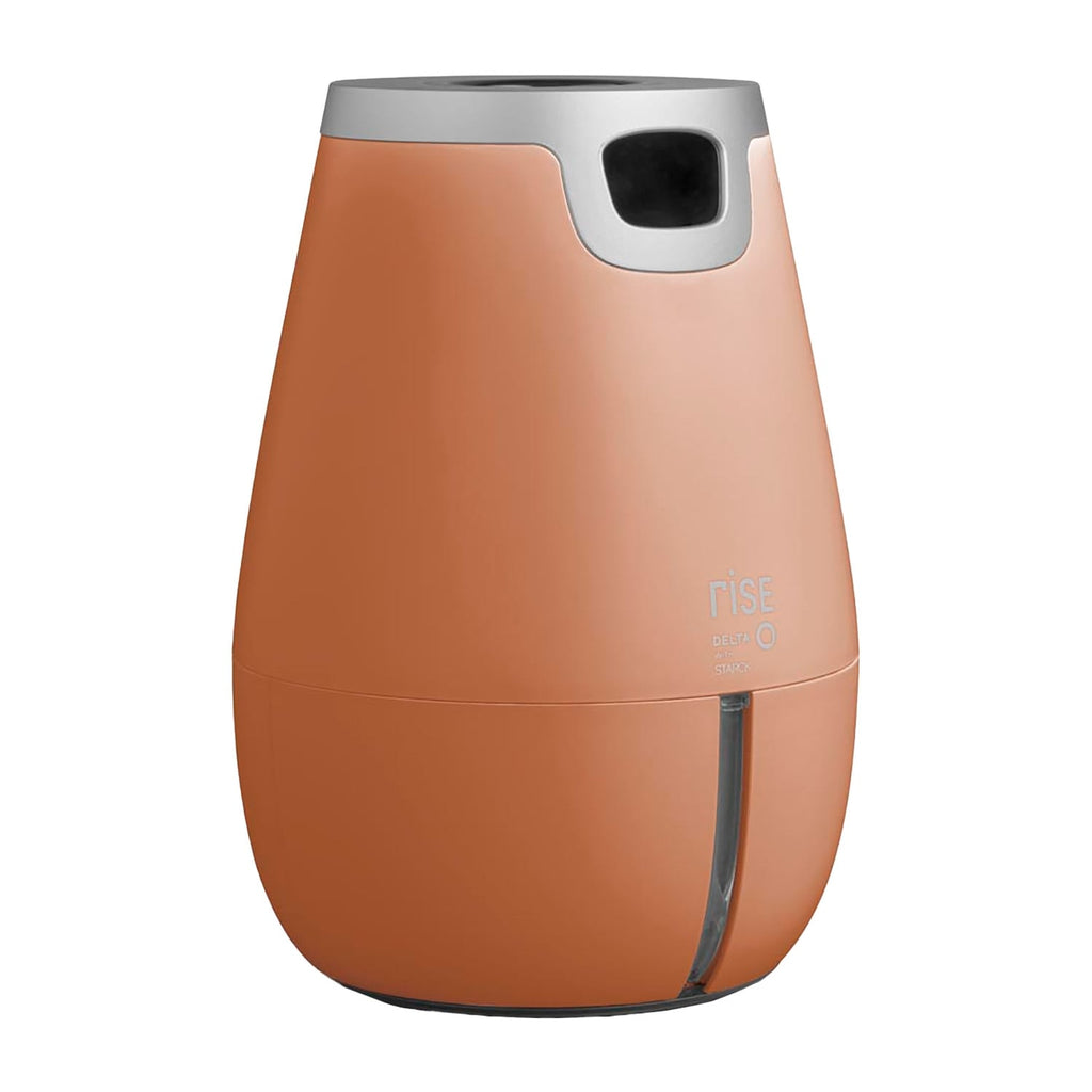 Delta Q Rise Capsule Coffee Machine with 4 Cups and Saucers – Orange - photo 4
