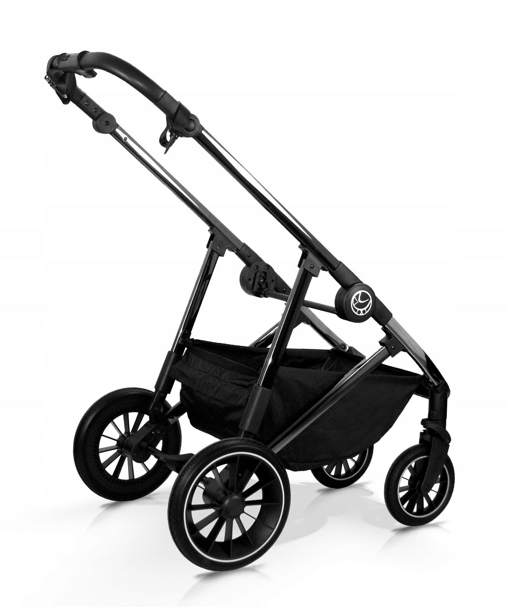 Milukids Tibi 3-in-1 Stroller – Black Electropolished – image 6