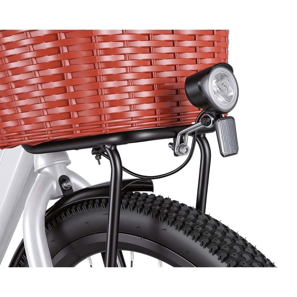 Bikfun AMAK00052 Women's Electric Bike 26" – White - photo 14