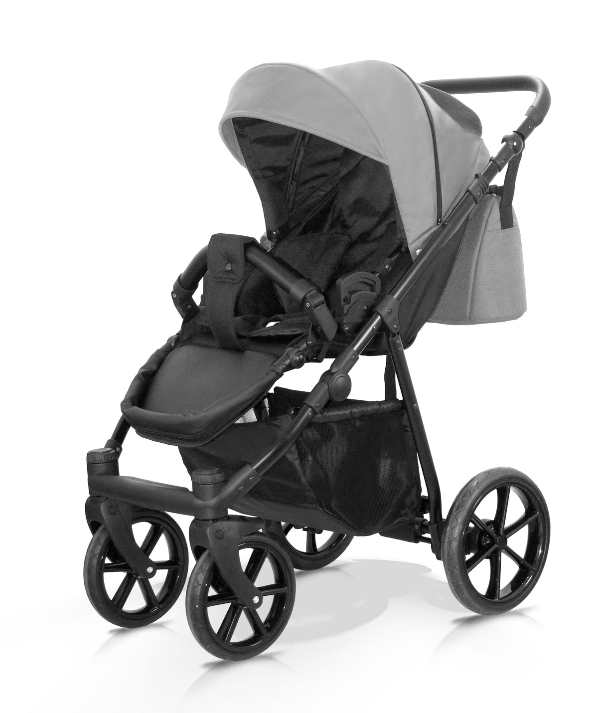 Wózek dziecięcy Milukids Risso 3w1 - RIS-11 (złoty stelaż)
