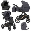 Kunert Lazzio Premium 3-in-1 Stroller – Anthracite – image 1