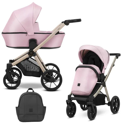 Kunert Brav 2-in-1 Stroller – Pink – image 2
