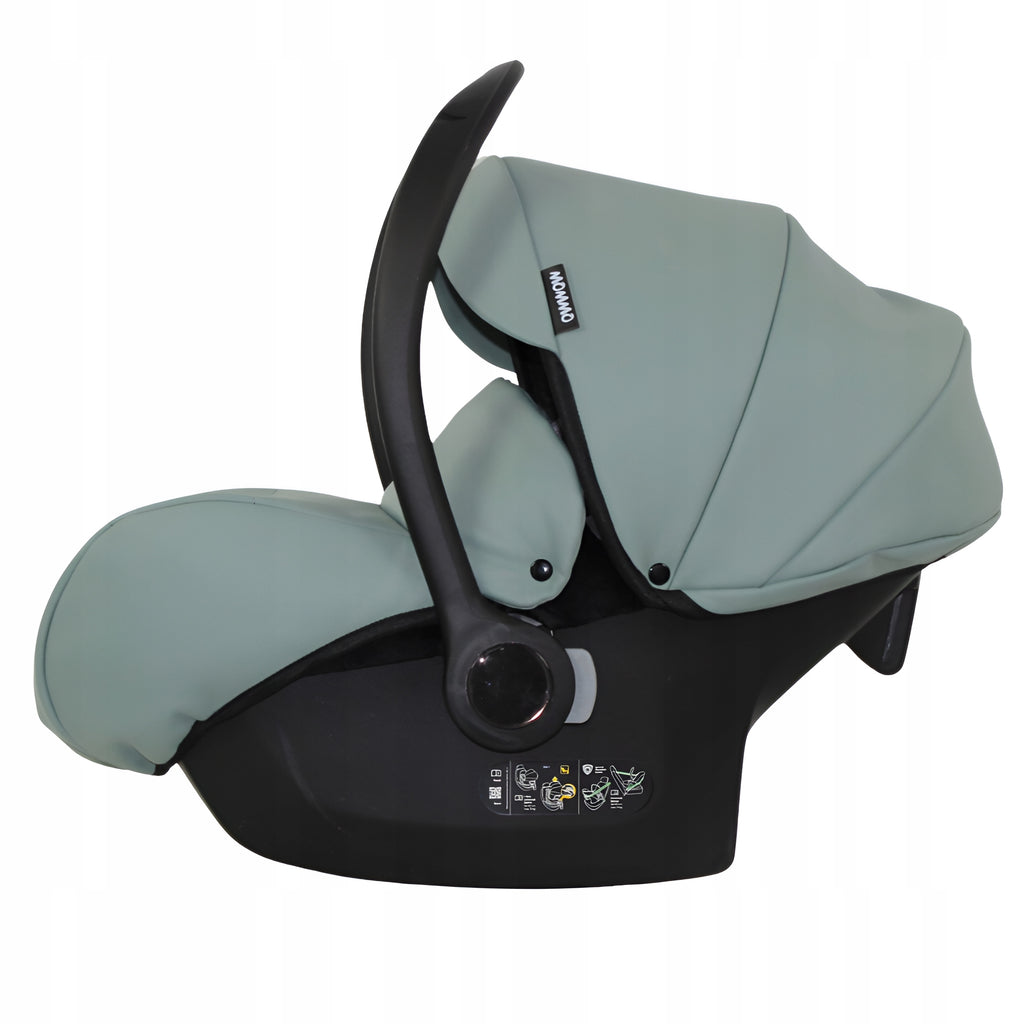 MOMMO Deluxe 3-in-1 Stroller – Mint – image 8
