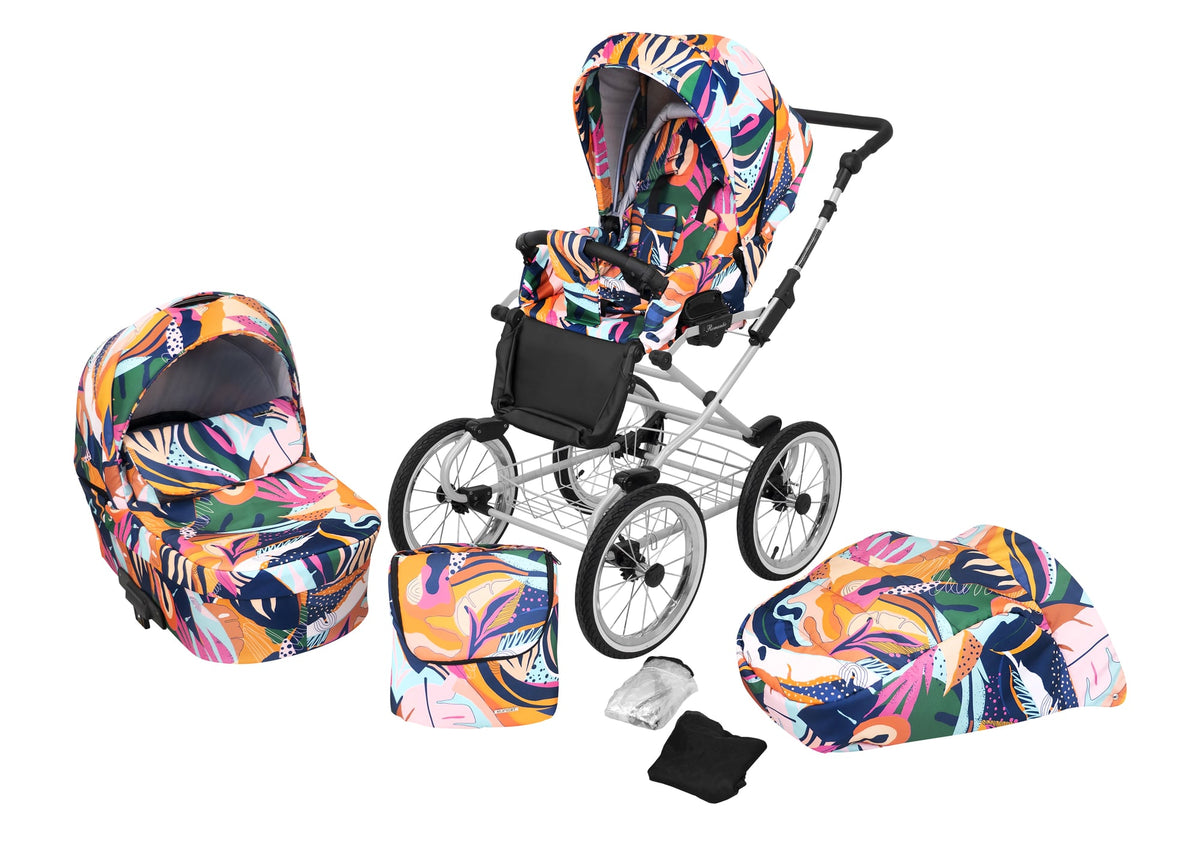 Kunert Romantic 2-in-1 Stroller – Multicolour – image 1
