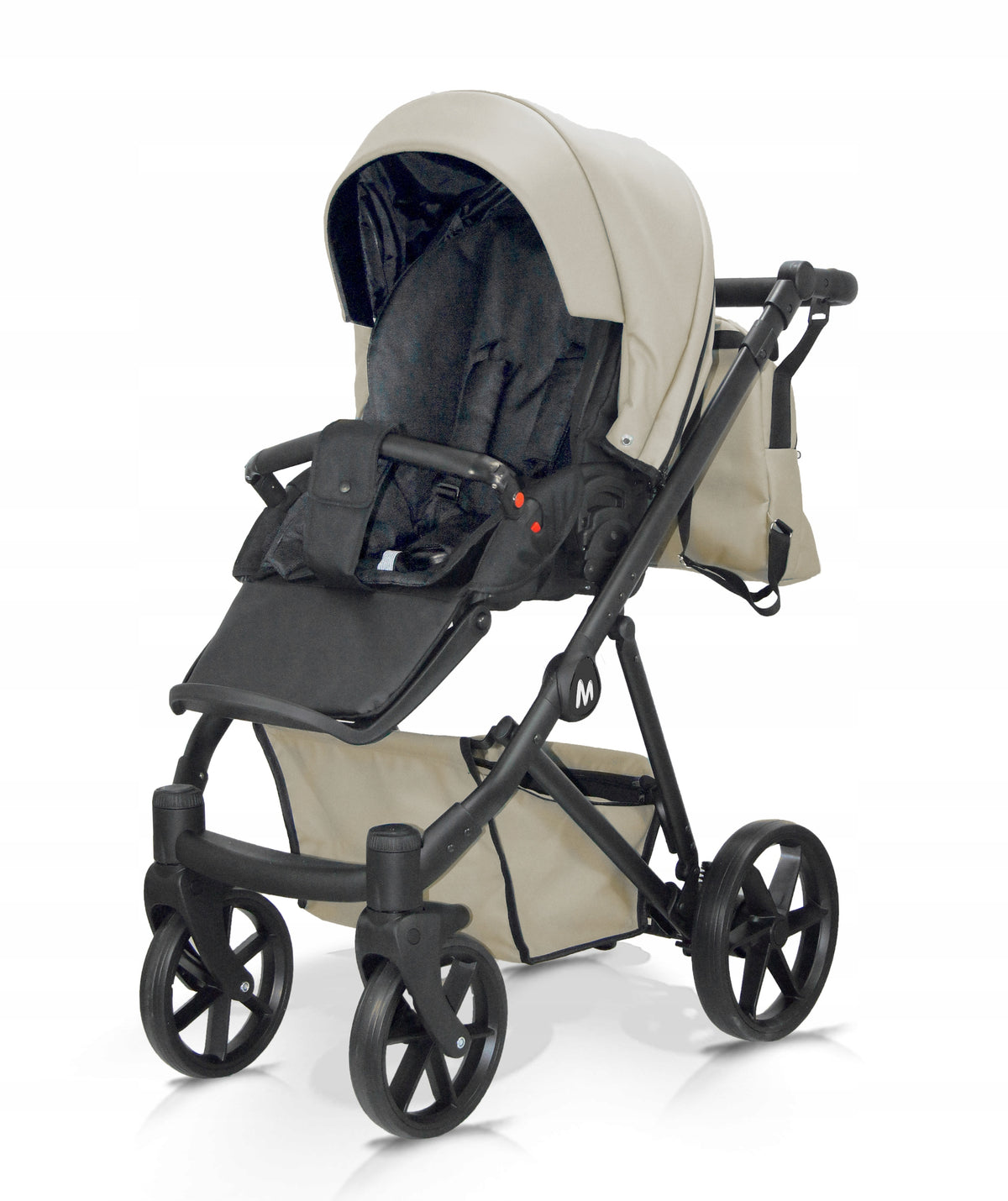 MOMMO Royal 2-in-1 Stroller – Beige – image 7