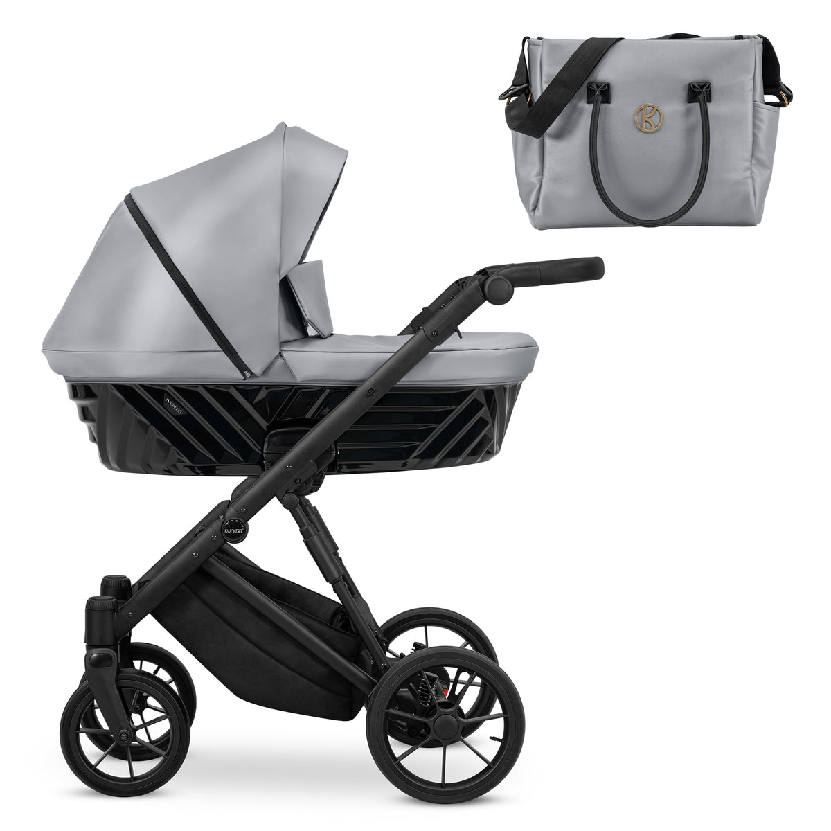 Kunert Ivento Pram – Eco Grey Metalic – image 1