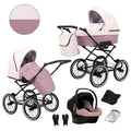 Kunert Romantic 3-in-1 Stroller – Pink Eco – image 1