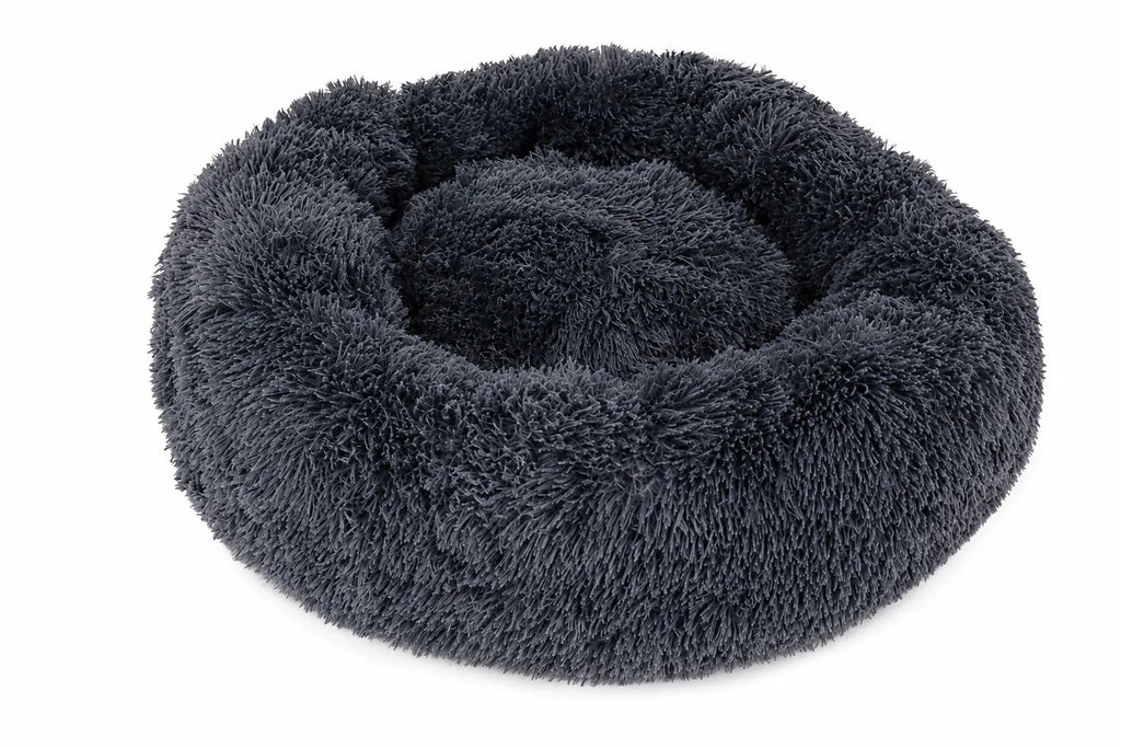 Kunert Round fluffy dog & cat bed MILO 60 cm – graphite - photo 6