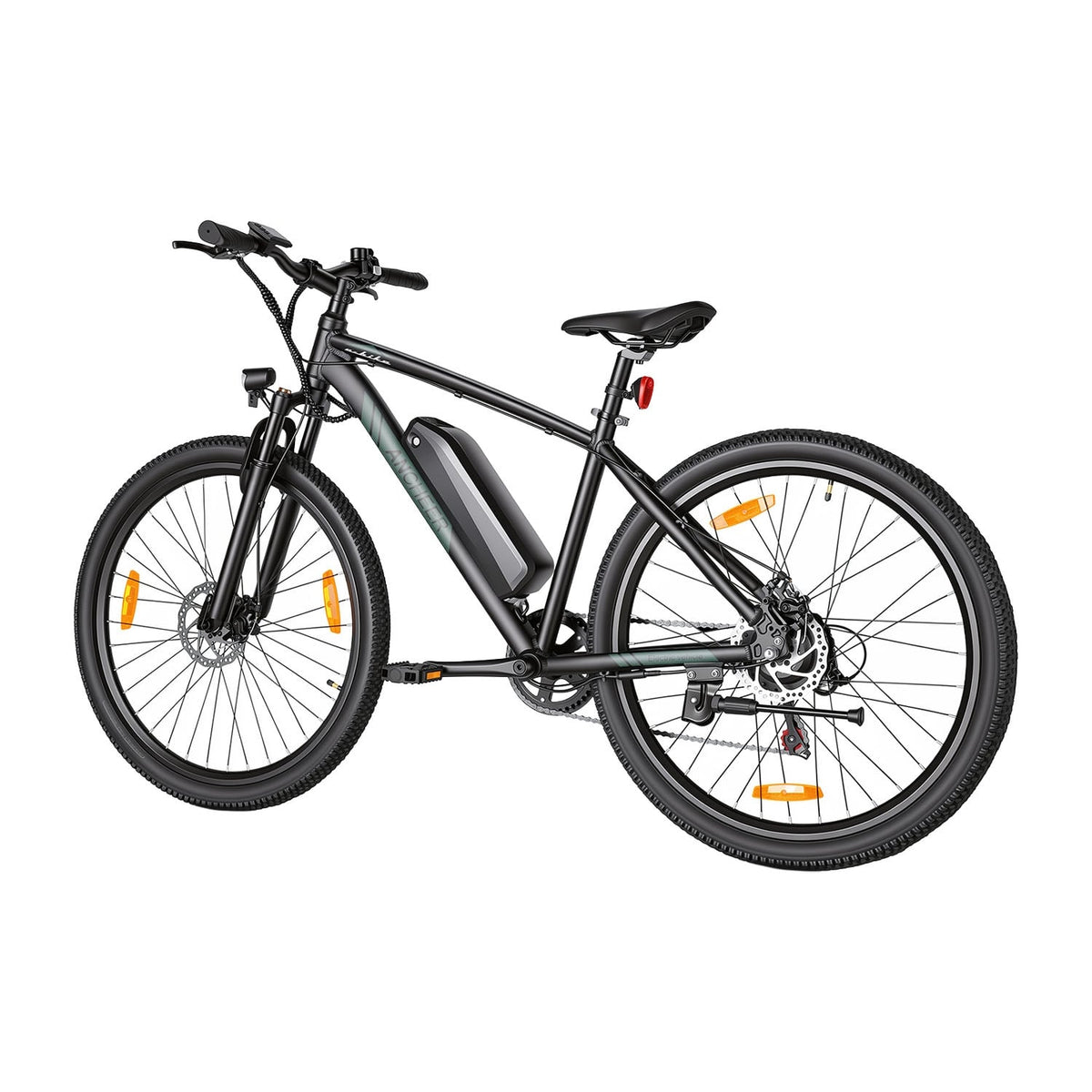 Ancheer Electric Mountain Bike 27.5" – Black / Green - photo 14