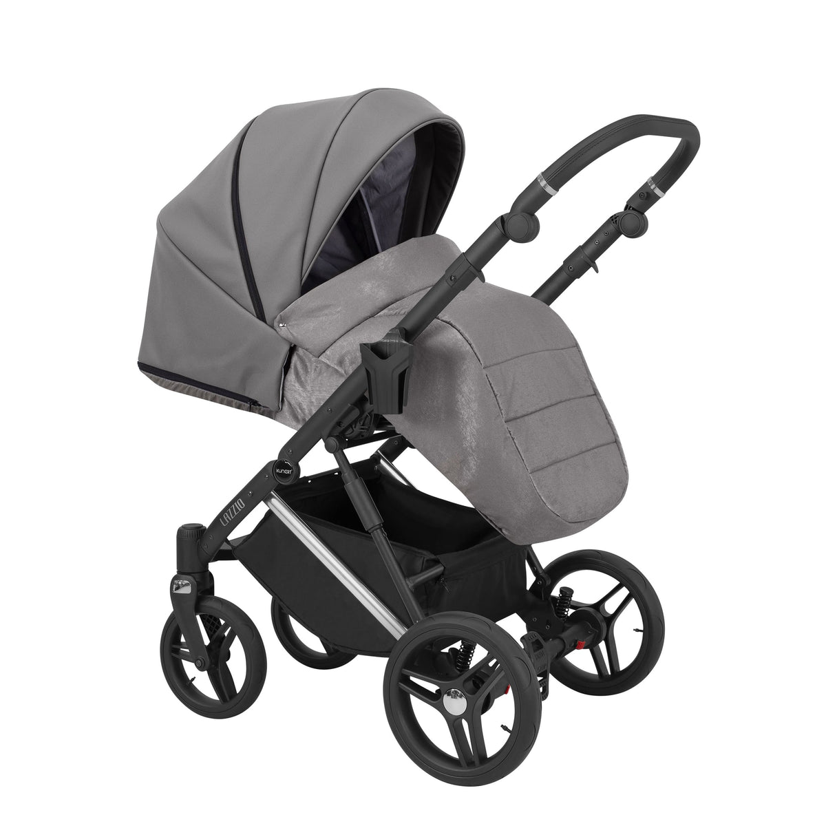 Kunert Lazzio Premium 3-in-1 Stroller – Graphite Eco – image 4