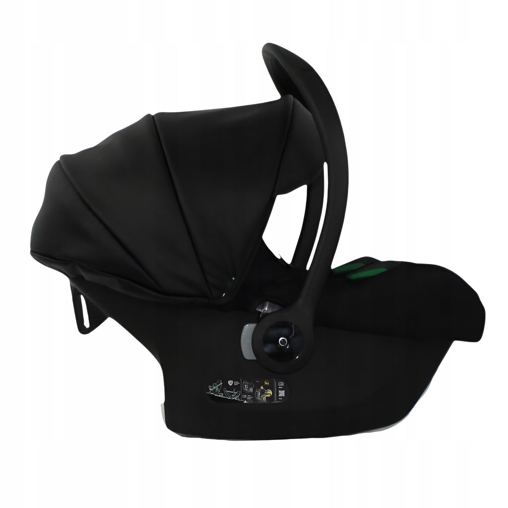 MOMMO Deluxe 3-in-1 Stroller – Black – image 11