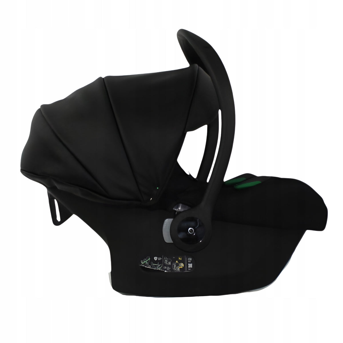MOMMO Deluxe 3-in-1 Stroller – Black – image 11