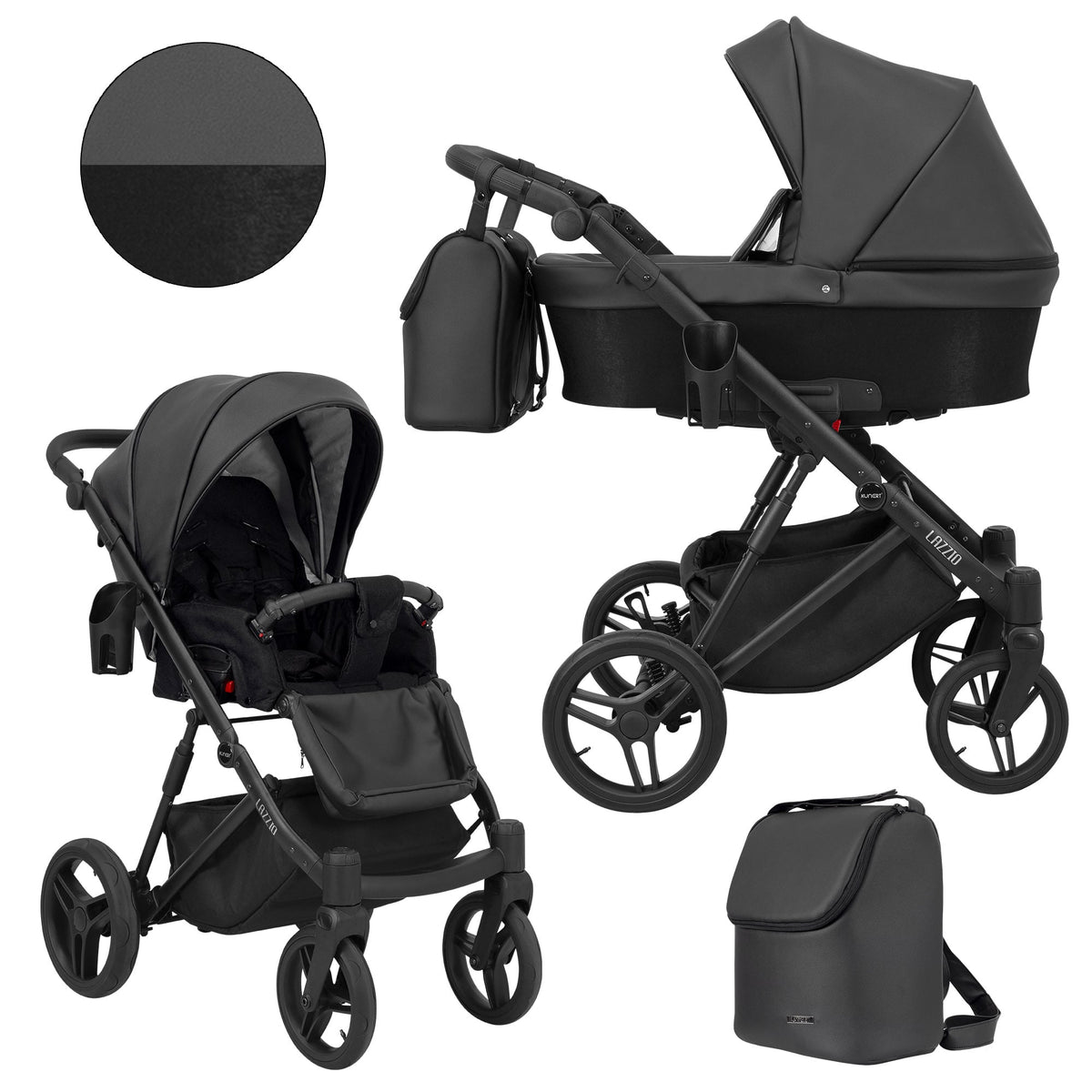 Kunert Lazzio 2w1 - kolor: Czarny Eco