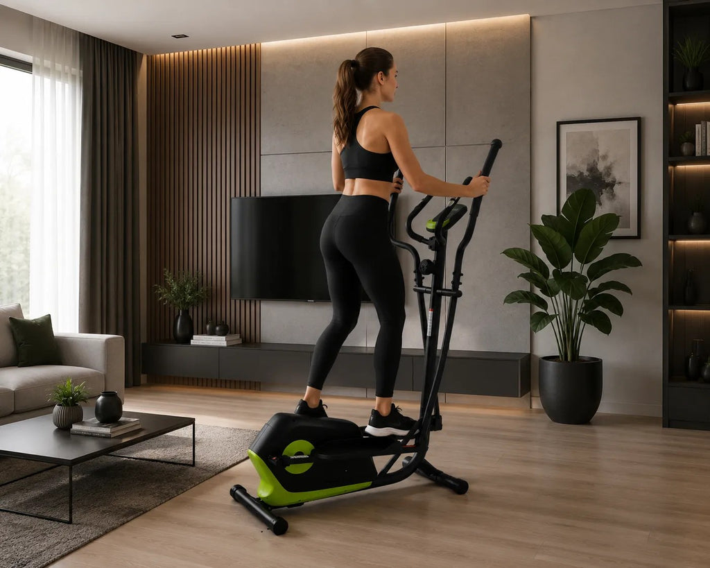 Kunert Magnetic elliptical trainer MOTION – black-yellow - photo 5