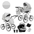 Kunert Romantic 3-in-1 Stroller – Ash Grey Eco – image 1