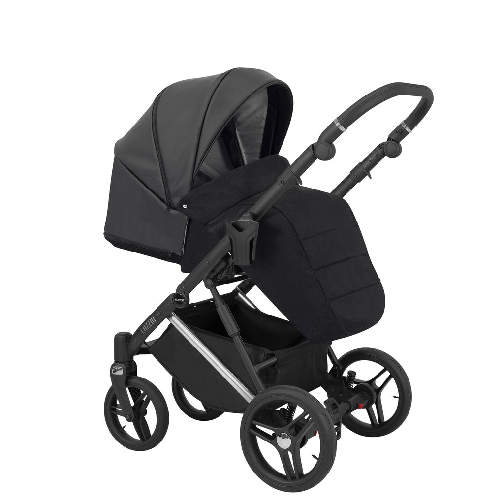 Kunert Lazzio Premium 3-in-1 Stroller – Black Eco – image 4