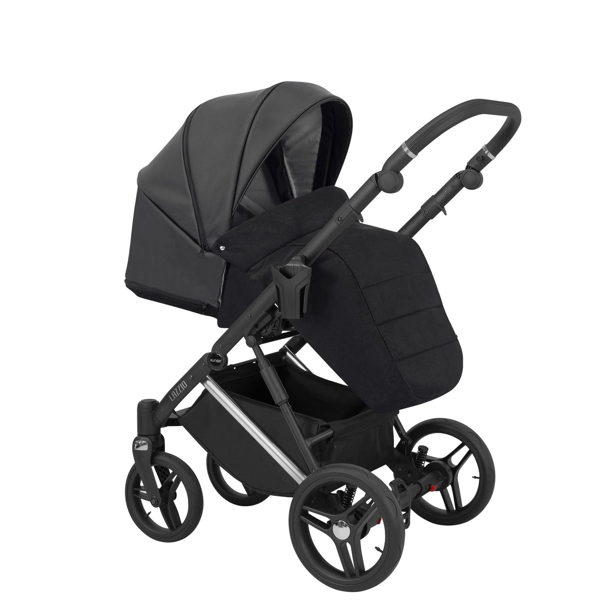 Kunert Lazzio Premium 3-in-1 Stroller – Black Eco – image 4
