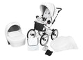 Kunert Romantic 2-in-1 Stroller – White Eco – image 1