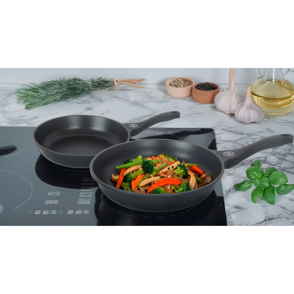 MG Home Black Frying Pan 28 cm – Cast Aluminium, Non-Stick - photo 6