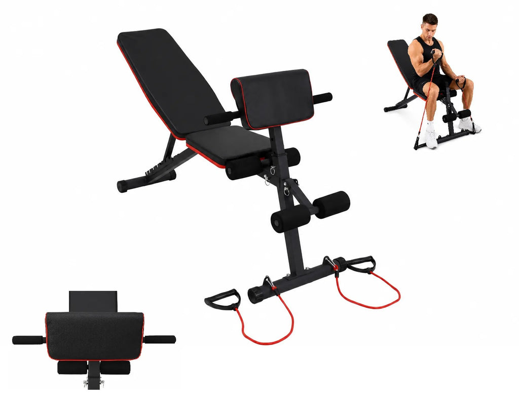 Kunert Weight bench BEN with preacher pad and bands - photo 9