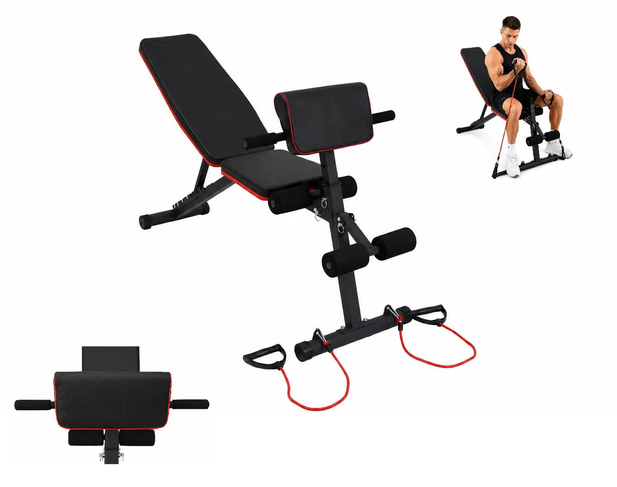 Kunert Weight bench BEN with preacher pad and bands - photo 9