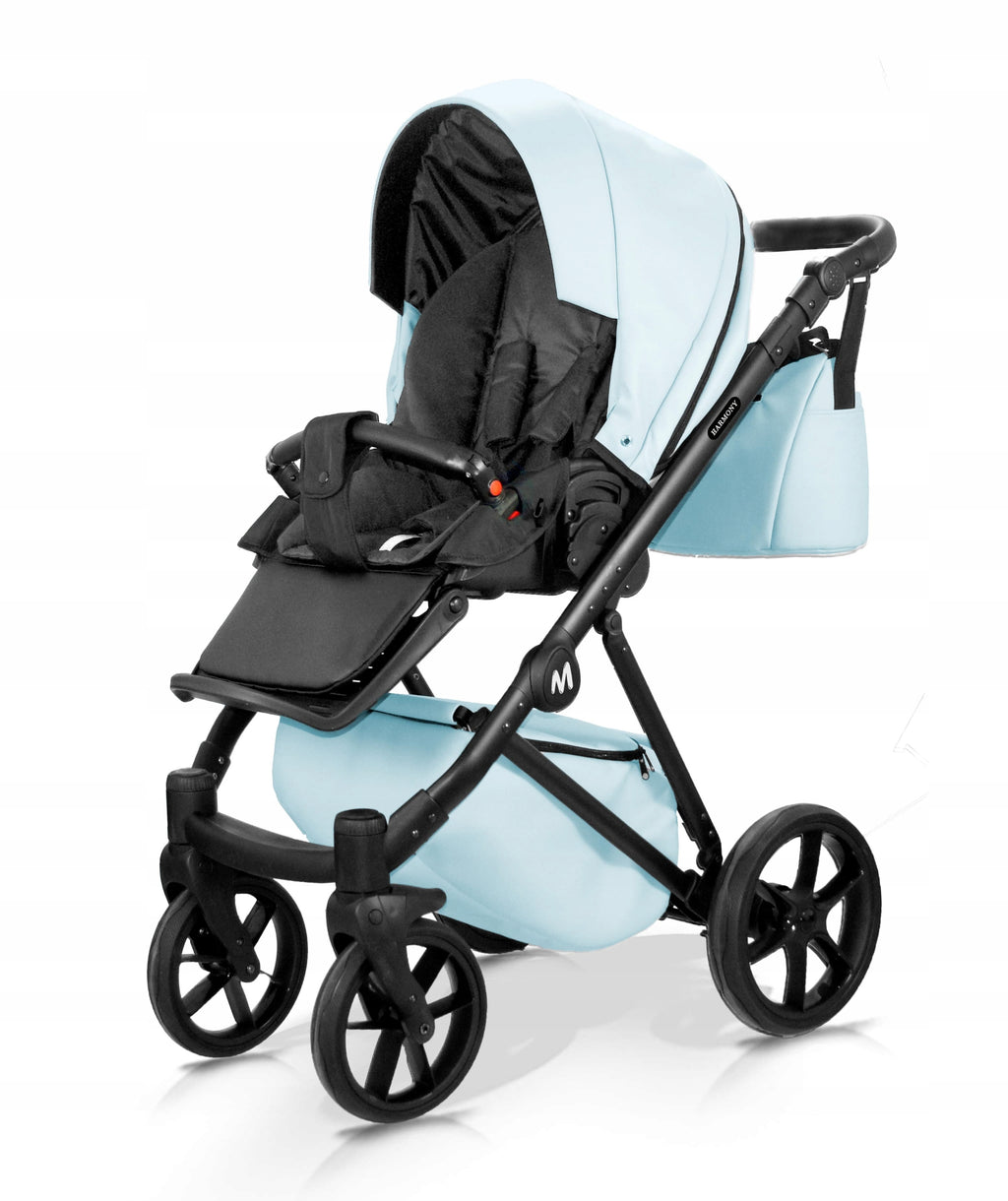 MOMMO Harmony 3-in-1 Stroller – Sky Blue – image 10