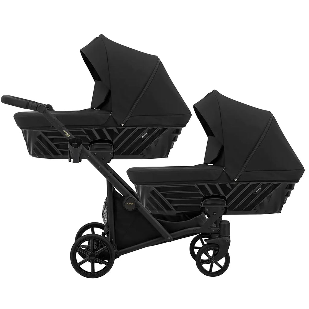 Kunert Ivento Duo 3-in-1 Twin Stroller – White Pearl – image 5