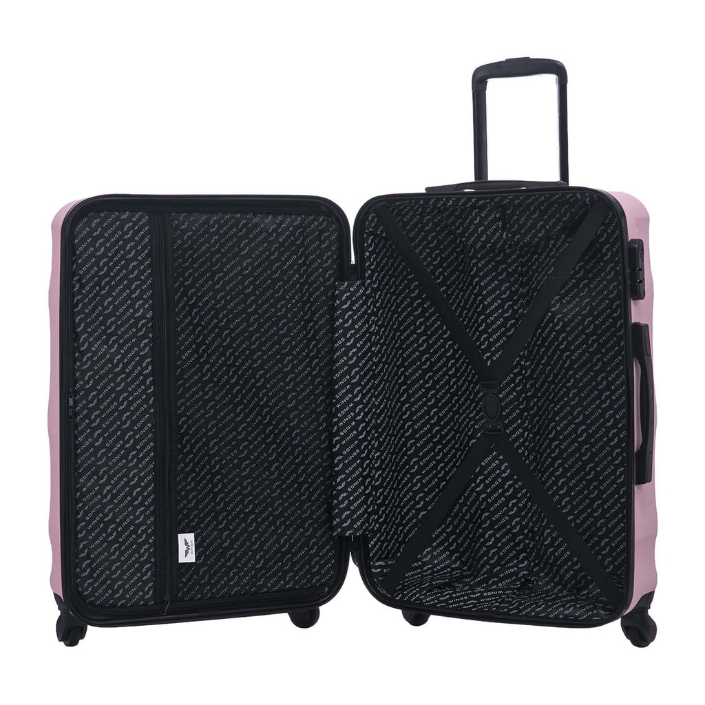 Wings Vulture 3-Piece Hard Shell Suitcase Set – Pink - photo 10