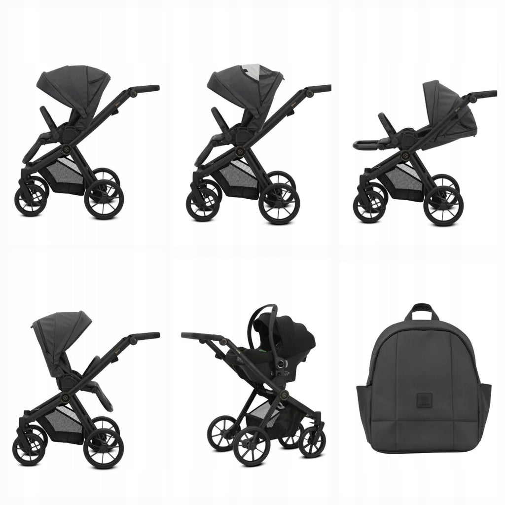 Kunert Brav 2-in-1 Stroller – Grey – image 10