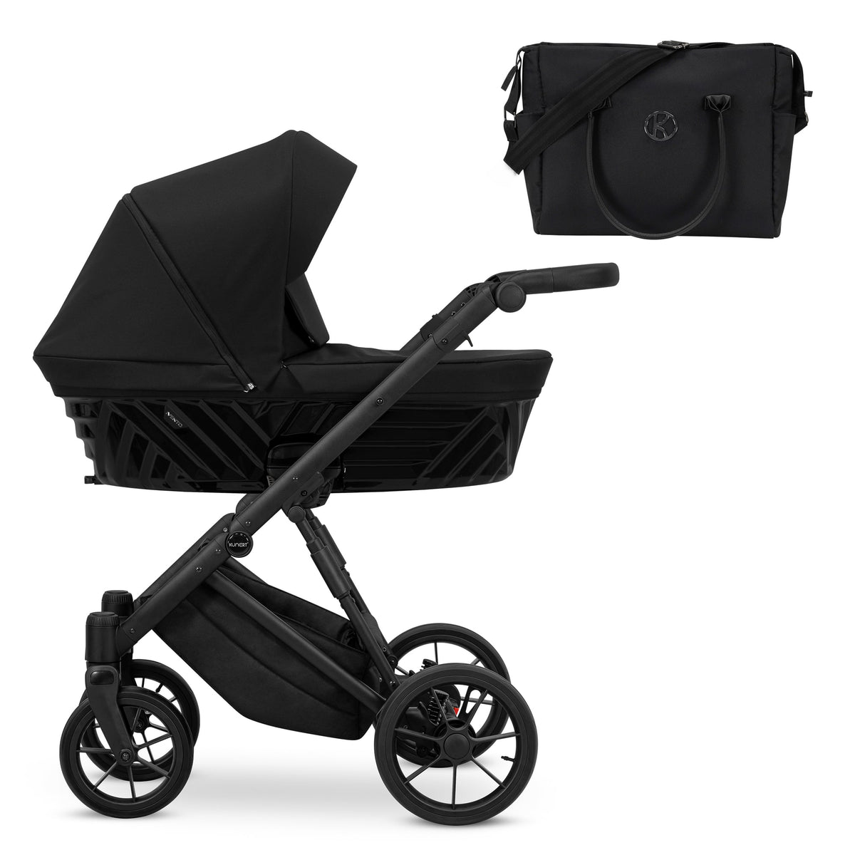 Kunert Ivento Pram – Deep Black – image 1