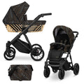 Kunert Ivento Glam 2-in-1 Stroller – Black Style – image 1