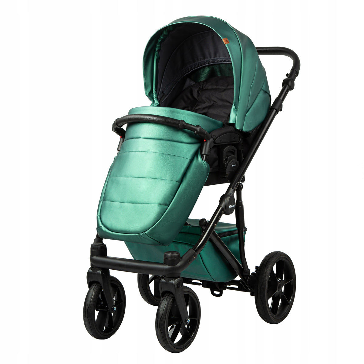 MOMMO Deluxe 3-in-1 Stroller – Green – image 9