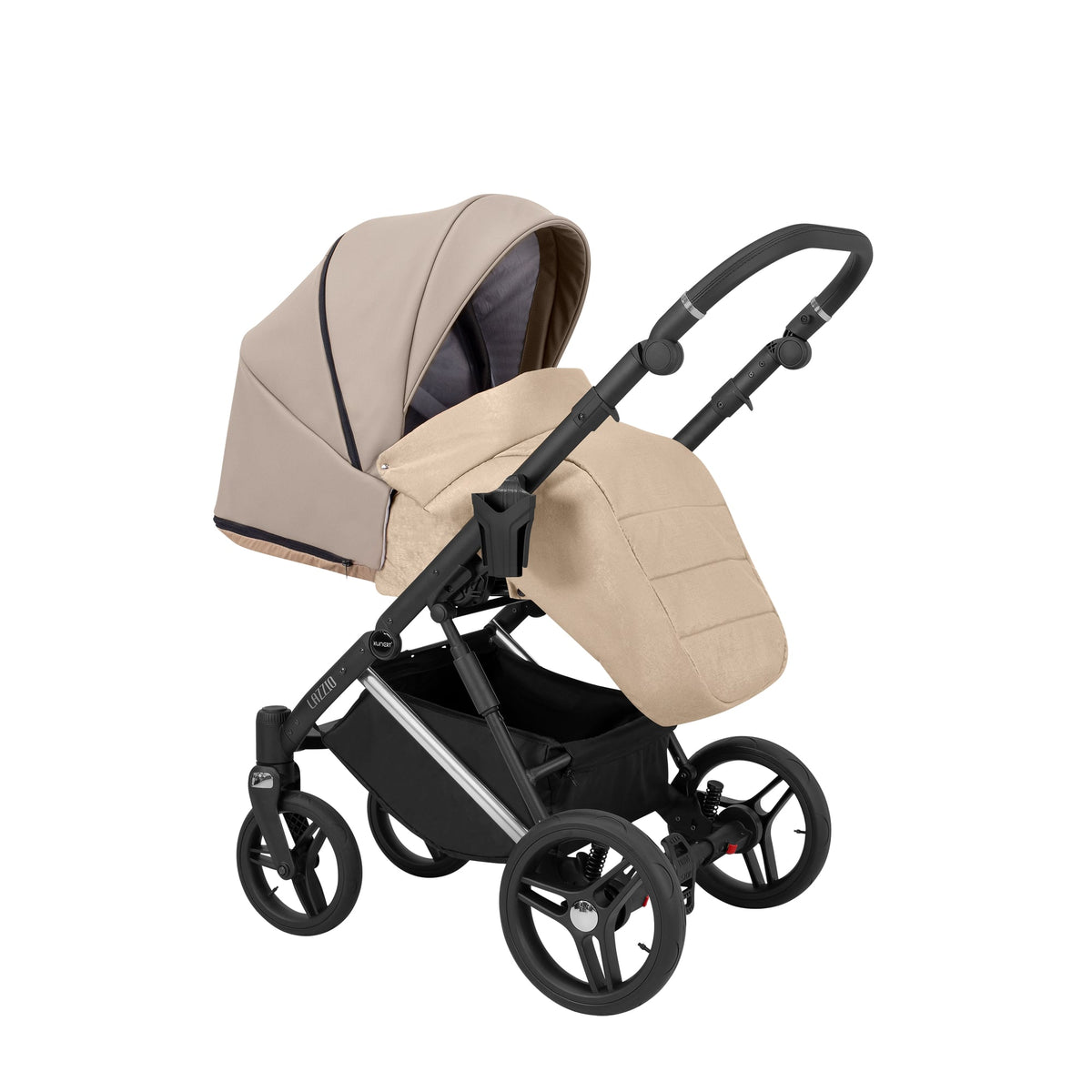 Kunert Lazzio Premium 2-in-1 Stroller – Cappuccino Eco – image 4